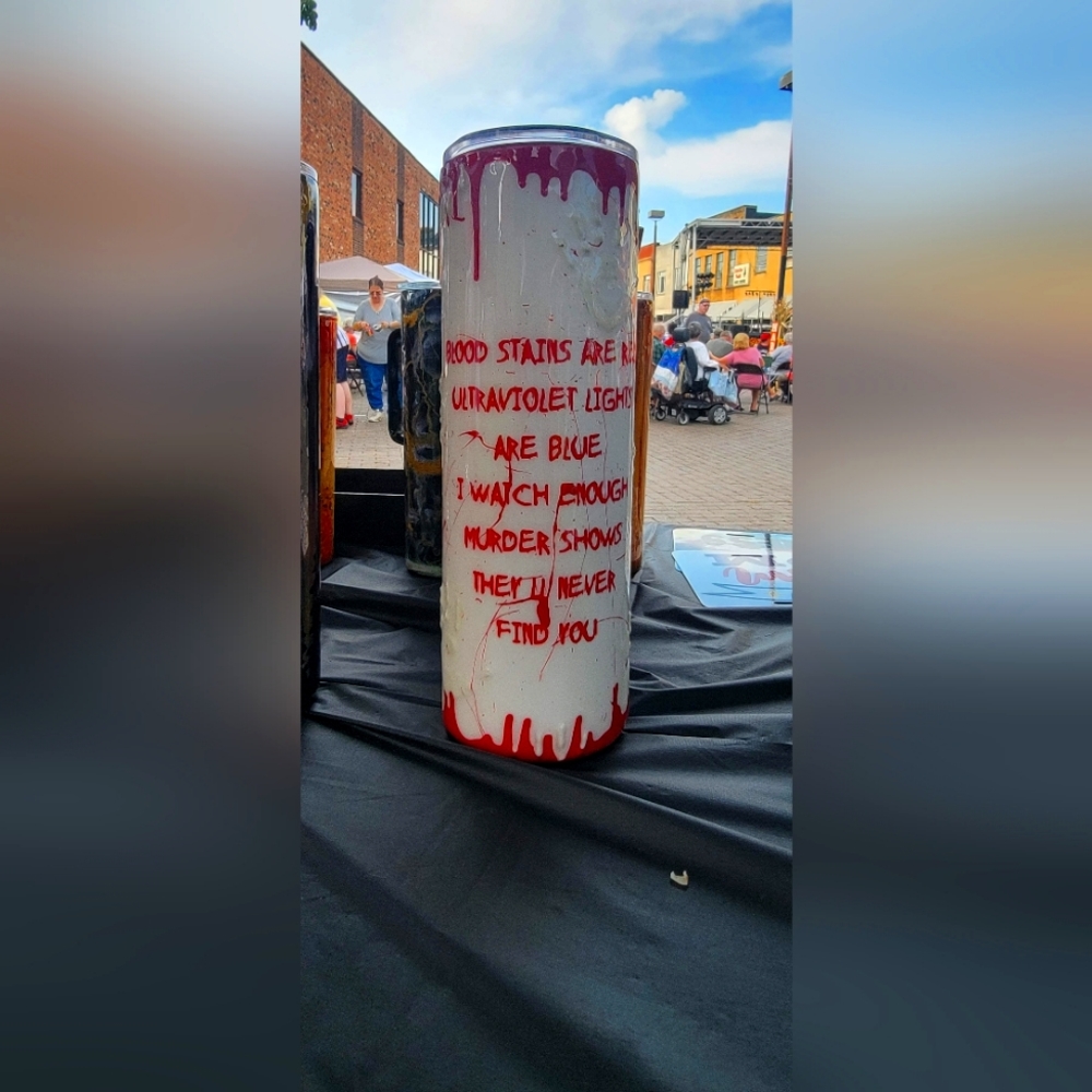 Custum 30oz Epoxy tumbler